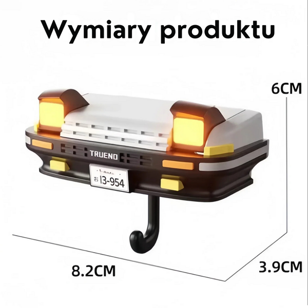 Stylowy Wieszak na Klucze Ścienny